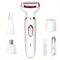 4 in 1 Electric Lady Shaver, Body Hair Removal Epilator, Painless Cordless Trimmer Razor, Gifts for Women